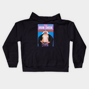 the iron sheik pro wrestling Kids Hoodie